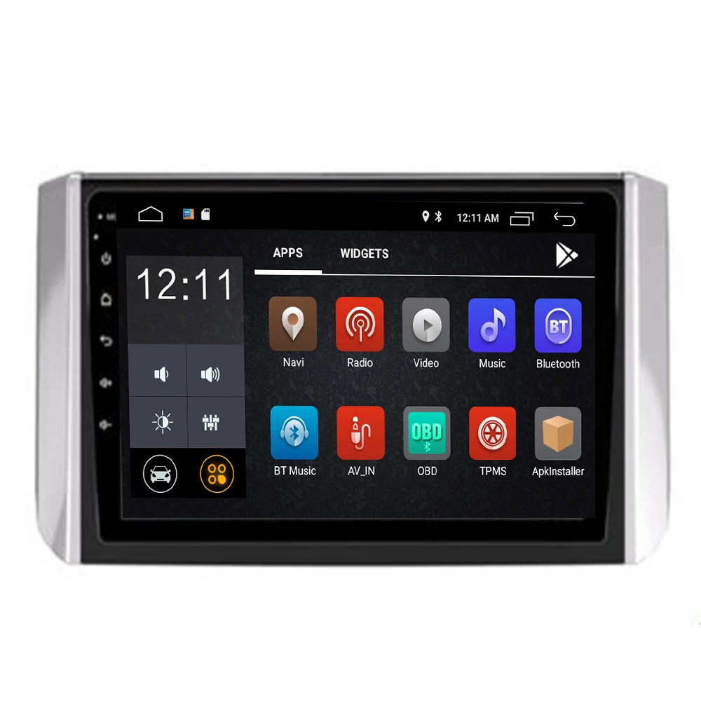 Best 9"IPS Android 9.0 Fit Mitsubishi Xpander 2017 2018 2019 Octa Core 8 cores PX5 Car DVD Player Navigation GPS Radio 1