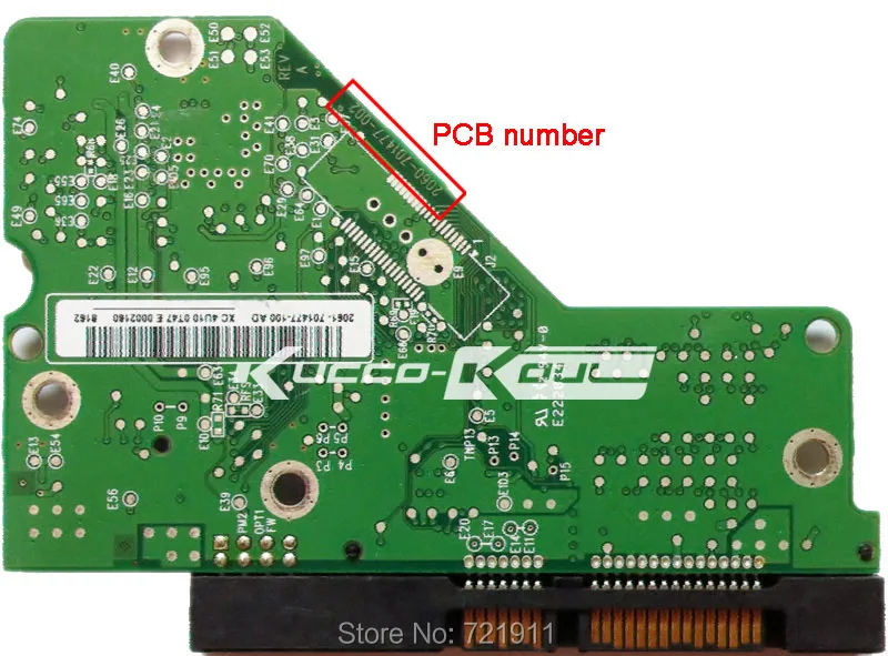 

HDD PCB logic board circuit board 2060 701477 002 for 3.5 inch SATA hard drive repair hdd date recovery