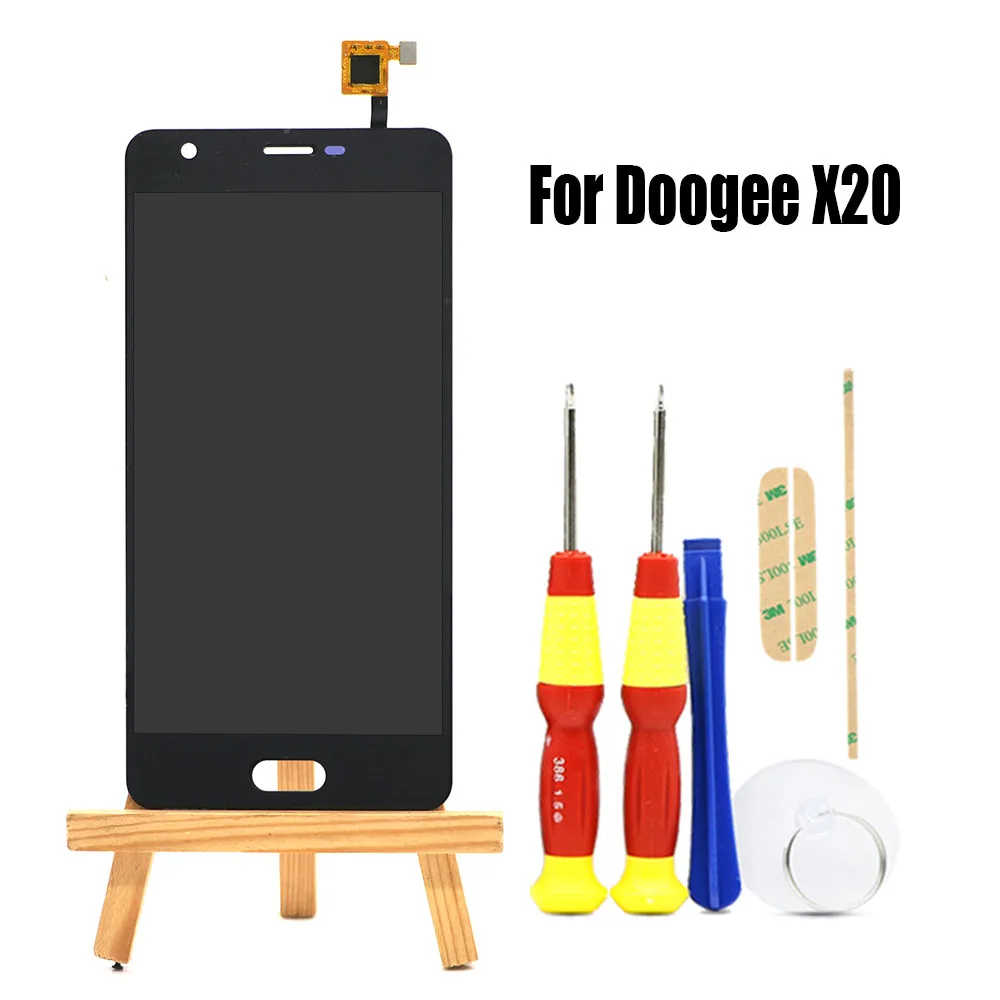 

Original 5.0 inch Touch Screen+1280x720 LCD Display Assembly Replacement For Doogee X20 Phone