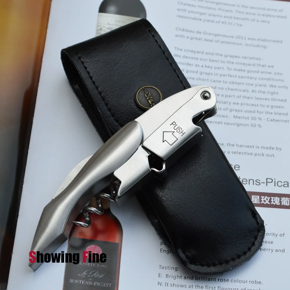 Screwpull 2 Steps Wine Corkscrew Opener Wine Bottle Opener Made of High
