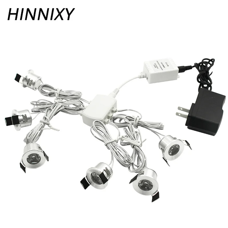 Светодиодный мини Точечный светильник Hinnixy с регулируемой яркостью и