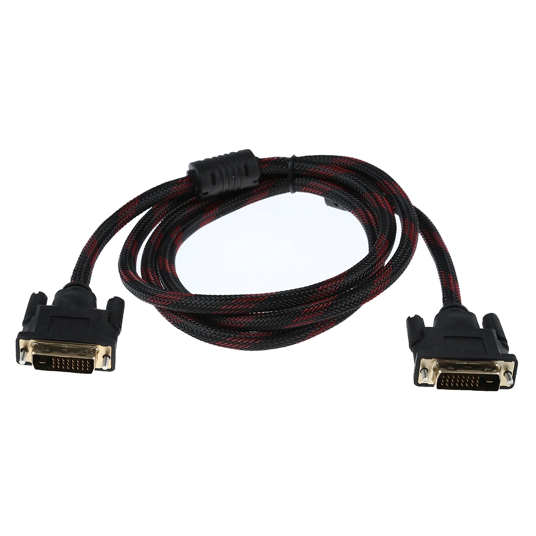 

DVI - D cable 1.5m 24+1 Dual Link Cable Male- male black and red