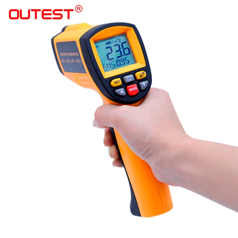 GM1150 Non Contact 121 LCD display IR Infrared Digital Temperature Gun
