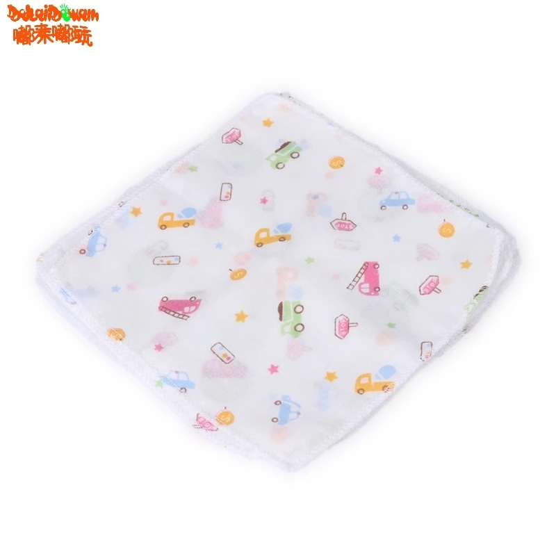 10 шт Детский носовой платок двухслойная марля для кормления квадратные полотенца для новорожденных; 20*20 см
