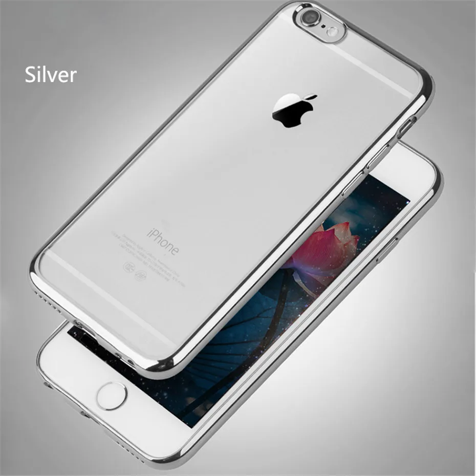 MOUSEMI 5S For iPhone 6 se 5 Case Transparent Silicone Cute Soft Luxury Girl Ultra Thin Capa Cases For iPhone 6 6s Plus 5s Coque (2)