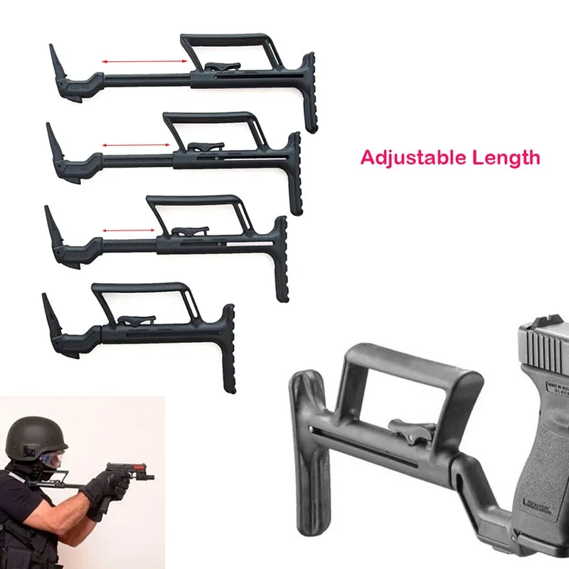 

Support Buttstock to Carbine for Glock G17/G18/G19 Hunting Gun Accessories Carbine Glock Conversion Stability Handle Tactical G