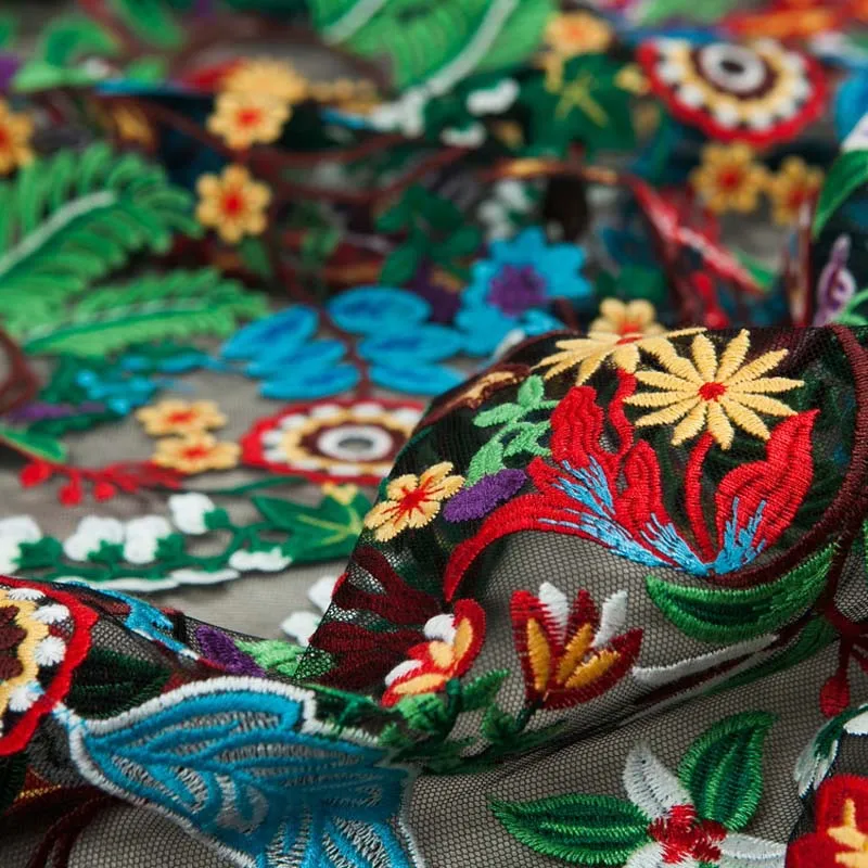 1yard-Black-Mesh-Couture-Fashion-Fabric-Vogue-Sexy-Embroidery-Colorful-Floral-Sculpture-Sew-for-Top-Skirt (2)
