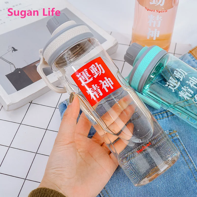 

NEW bottled joy 650ml water bottle with straw drink Tritan bpa free cute water filter bottles kids Handle my gym Plastic bottle
