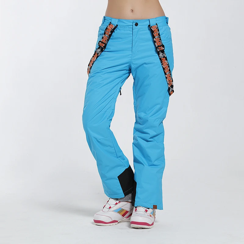 Female Skiing Wear Women Professional Snowboard Pants 30 Degree Winter