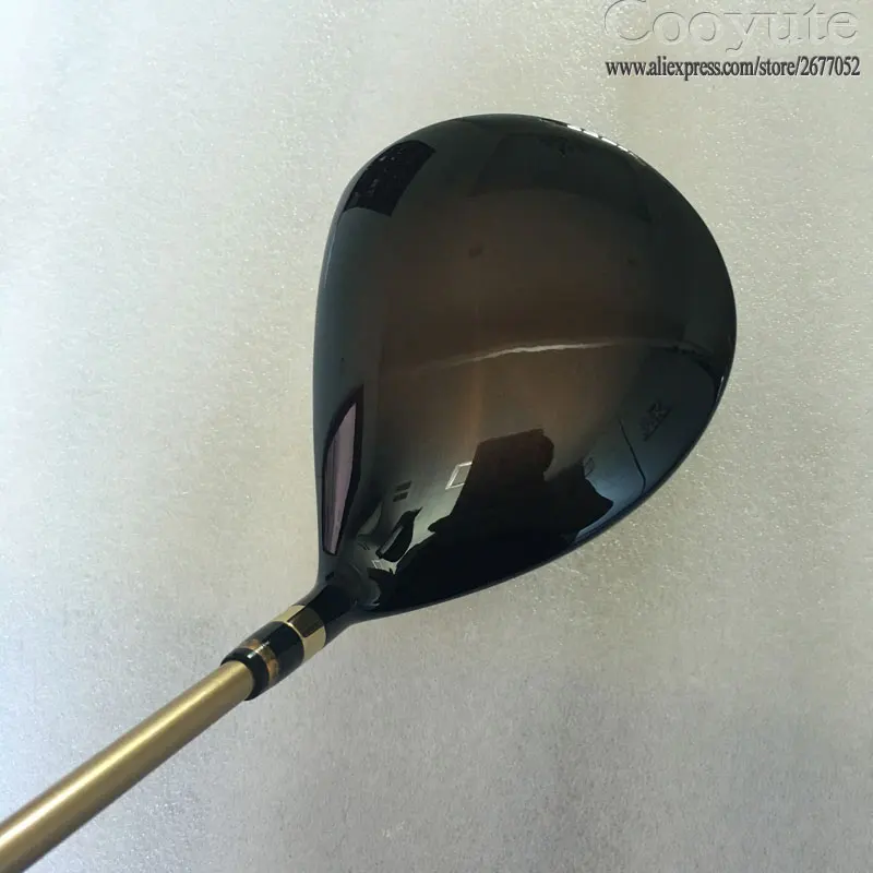 New Cooyute Golf Clubs KATANA VOLTIO NINJA Golde color Golf Driver 10 degrees Graphite Golf shaft Driver headcover Free shipping