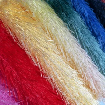 

Off-the-shelf rendering pine needle hair tassels knitted velvet pine needles good hanging texture skirt fabric