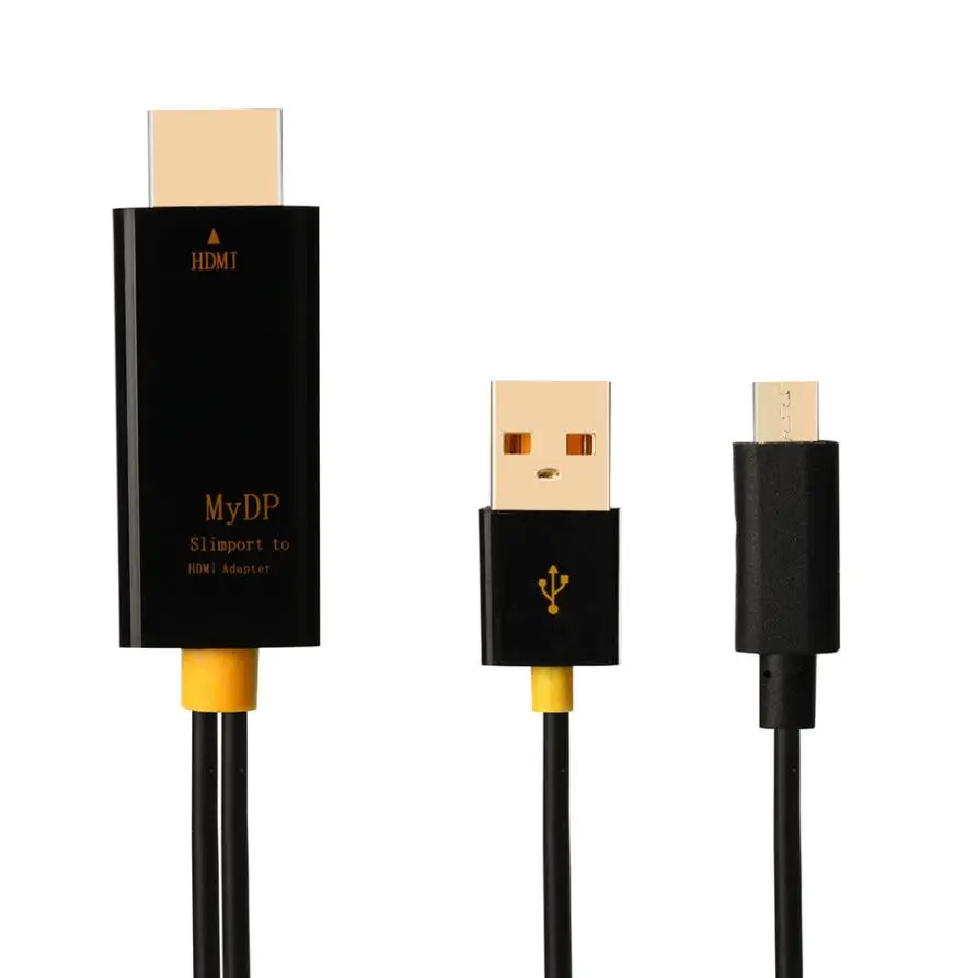 2 м Micro USB к HDMI адаптер 1080 P Переходный кабель для Samsung Galaxy S5 Z1109 Прямая поставка