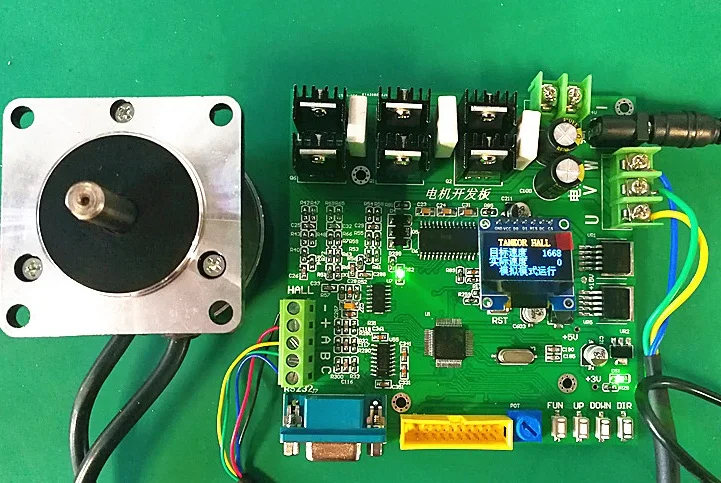 

BLDC Brushless DC Motor, PMSM Permanent Magnet Synchronous Motor Development Board STM32 (including BLDC Motor)
