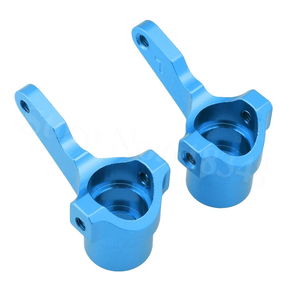 

Aluminum Steering Knuckles Arm Hub Carrier Blocks (L/R) For Kyosho 1/10 OPTIMA 4WD Buggy 30617 30618 Hop-Up Upgrade Parts OT211