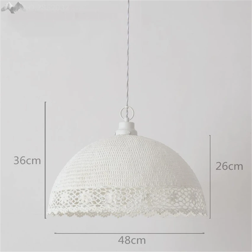 Modern warm simple fabric Hang lamps pendant lights led lights for home nordic pendant light fixtures loft style hanging lamp