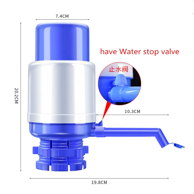 1 шт. насос для ручного прессования питьевой воды для бутылок со съемной трубкой Инновационный ручной насос Диспенсер Инструмент - Цвет: 2