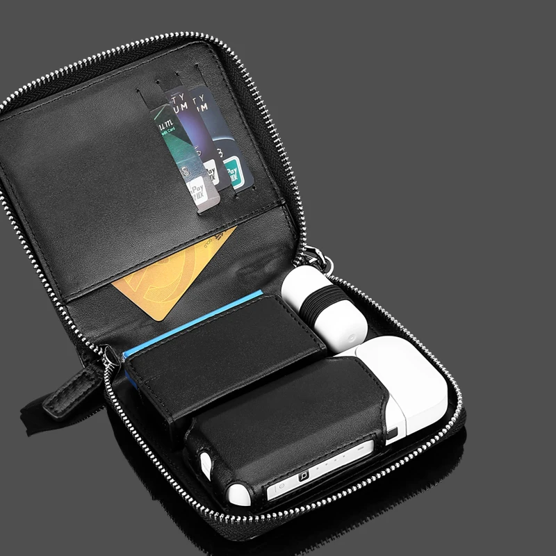 Черная сумка для хранения чехол iQOS аксессуары электронных сигарет защитный