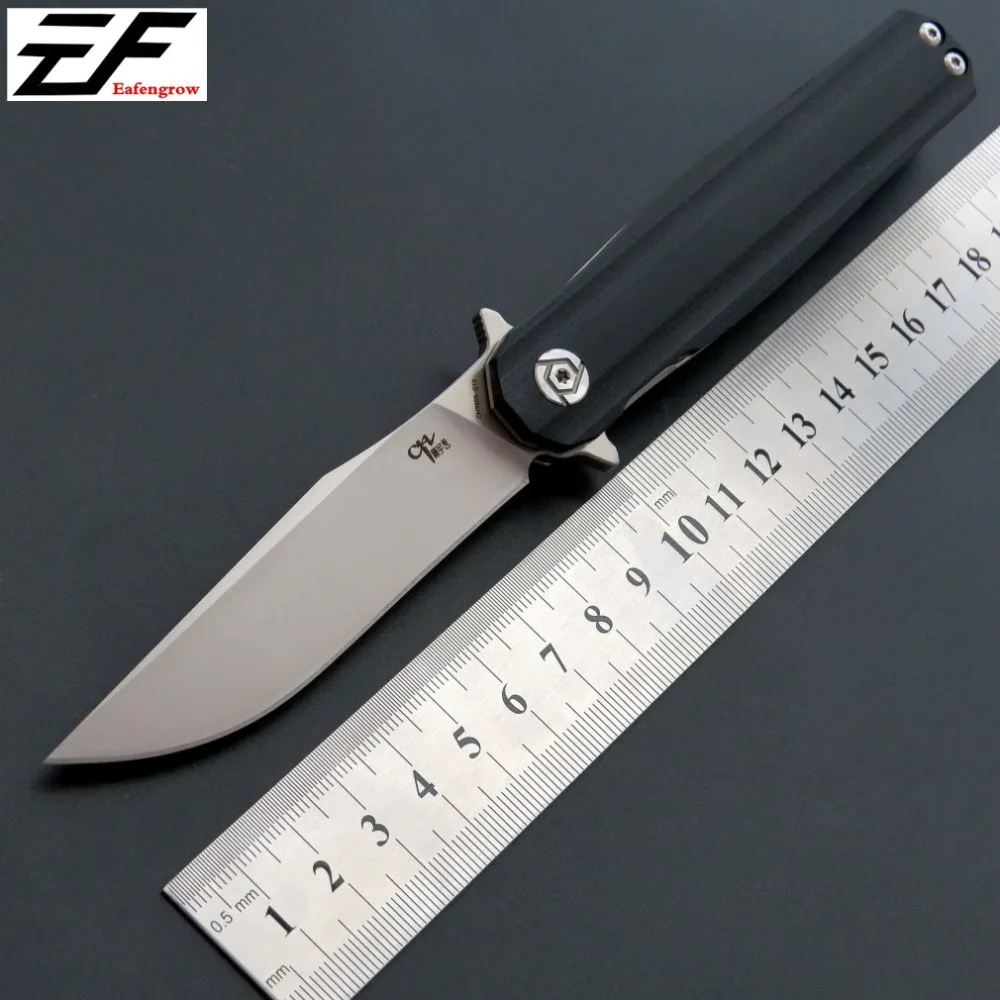 Новейший CH3505 складной нож D2 стальное лезвие G10 Ручка уличные острые ножи Походный