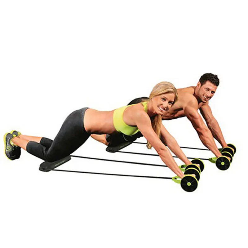 Por Exercise Wheel Workout Brand New Dual Abs Abdominal Roller Wheel Ab Exercise Fitness Equipment Workout Exerciser Gym