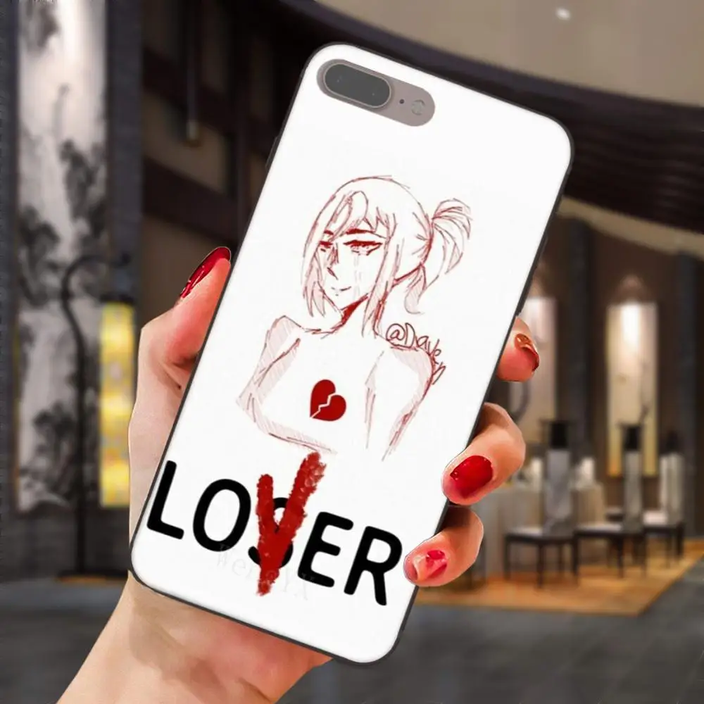 Забавные цитаты Loser Lover для Samsung Galaxy A3 A5 A6 A6s A7 A8 A9 Star Plus 2016 2017 2018 мягкие чехлы