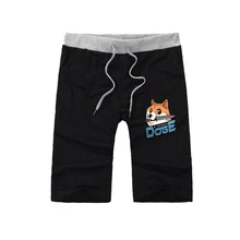 Аниме милый Пёсик х/б мужские шорты короткие спортивные штаны повседневные шорты подростковые летние однотонные дышащии эластичные для талии Короткие штаны
