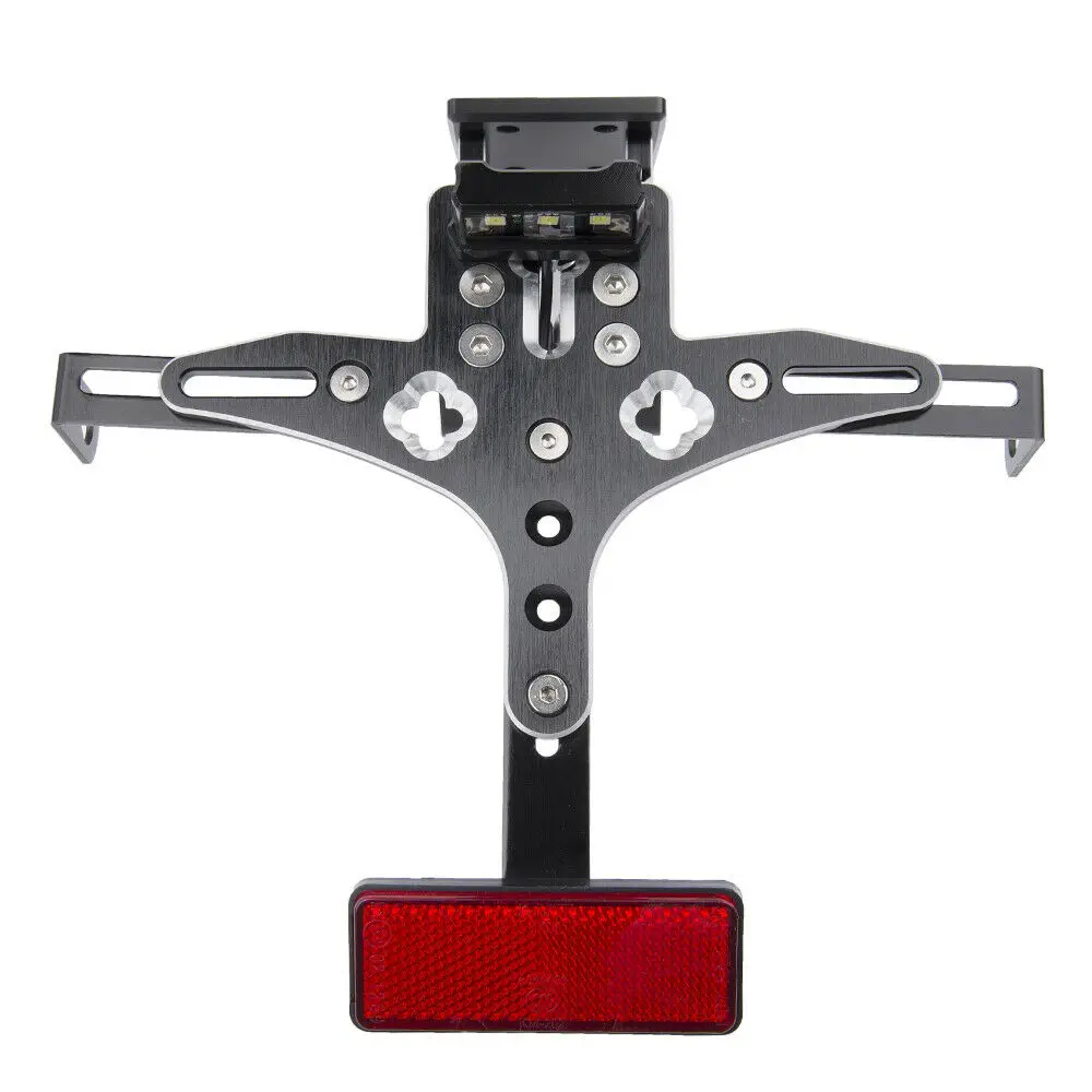  Motorcycle Fender Eliminator LED Adjustable License Plate Holder Bracket Mount For Yamaha YZF R1 YZ - 33004050449