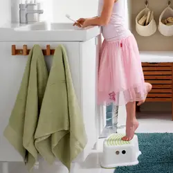 Многофункциональная детская ванная комната Противоскользящий детский табурет легкий Практичный Прочный для мытья ног взрослый табурет