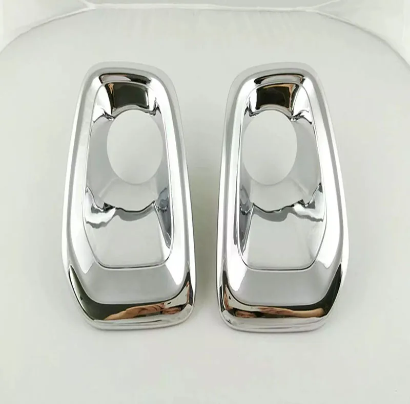 

For Jeep Renegade 2014 2015 2016 ABS Chorme Front Fog Light Cover Trim Decoration Frame Car Styling Auto Accessories