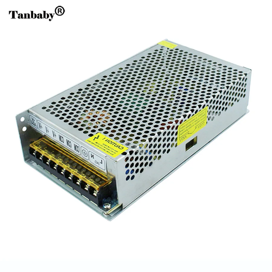 

Tanbaby AC 110V/220V to DC 24V 10A 240W Switch Power Supply Driver Lighting Transformer for CCTV camera LED Strip Light