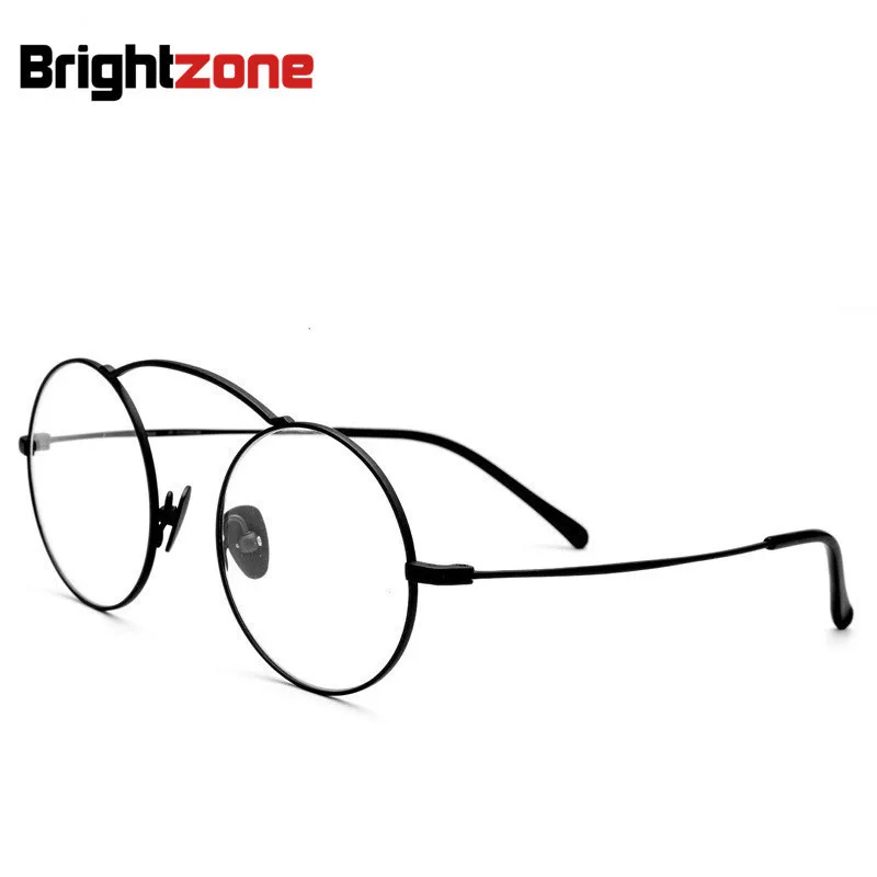 

Exceed Light 100% Pure Titanium Unique Design Retro & Vintage Male Women Spectacle Rx-able Prescription Optical EyeGlasses Frame