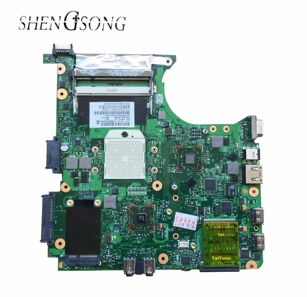 Free Shipping for HP Compaq 6535S 6735S laptop motherboard 494106-001 497613-001 100% functions free shipping 10pcs 100% new t8575d 001