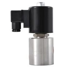 Нормально открытый Соленоидный клапан из нержавеющей стали DN2~ 3,1/", бар Соленоидный клапан высокого давления NPT1/4 или G1/4 Горячая Распродажа