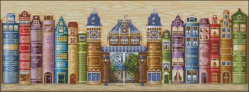 cs-2051 Cross Stitch Kit Book World Kingdom Books