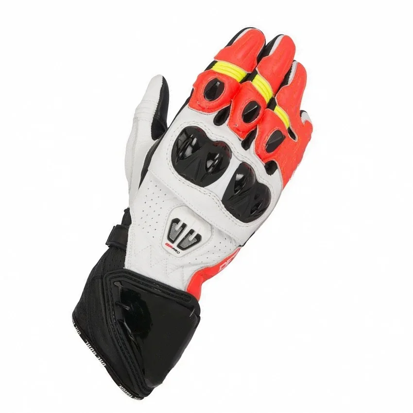 

2019 New 4 Colors 100% Genuine Leather GP PRO R2 Motorcycle Long Gloves Racing Driving Motorbike Original Cowhide GP PRO Gloves