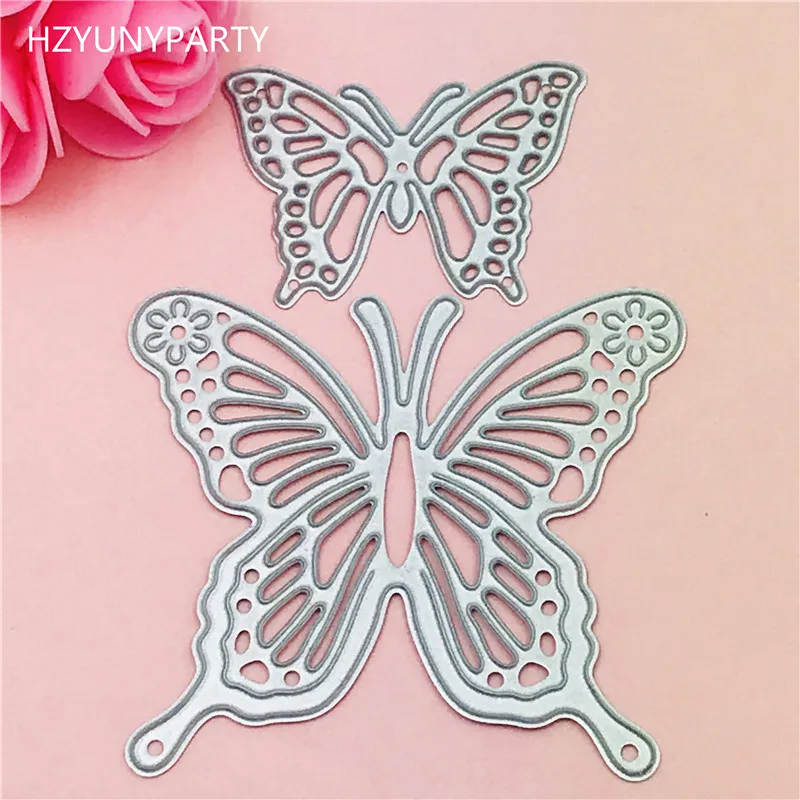 

Lovely Butterfly Metal Cutting Dies Stencils for DIY Scrapbooking/photo album Decorative Embossing DIY Paper Cards