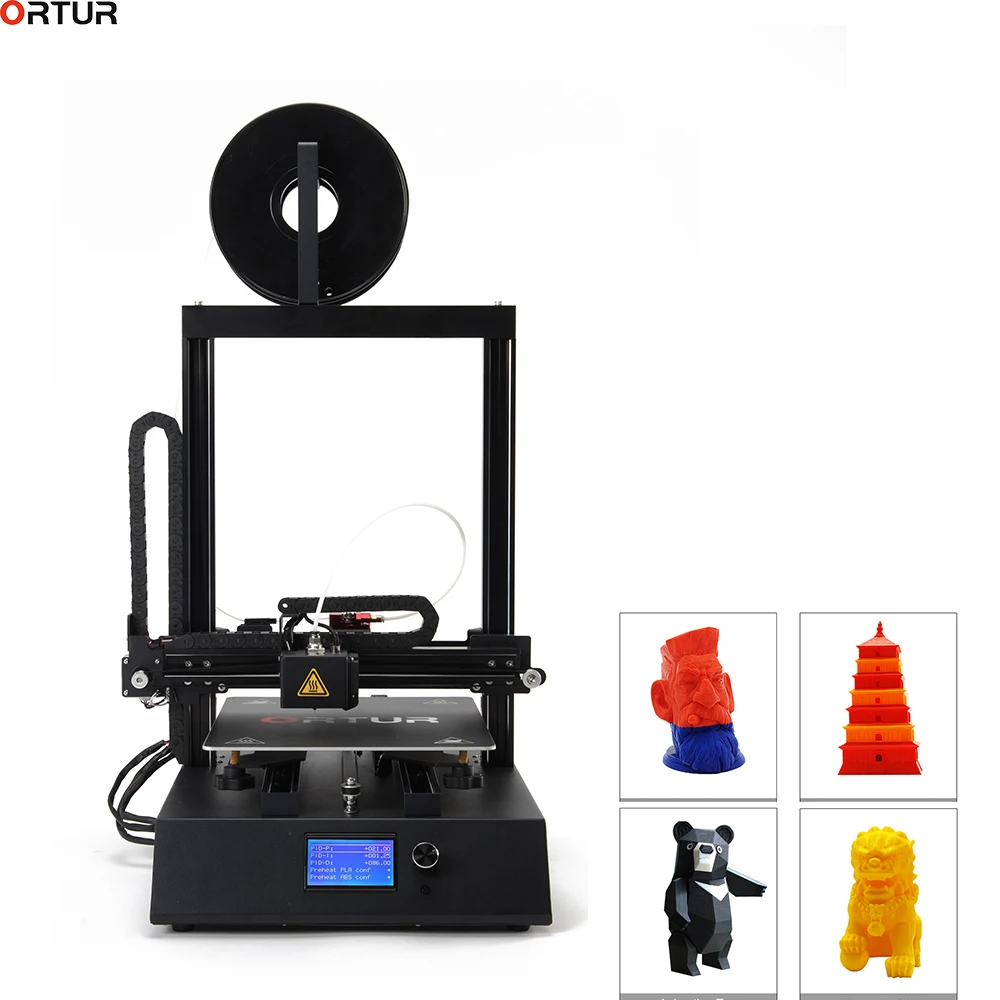 

NEW 2019 I3 Plus Upgraded Marlin 2.0 3D Printer Ortur Fast Shipment from Dongguan Factory Low Price Invoice 260*310*305MM Size