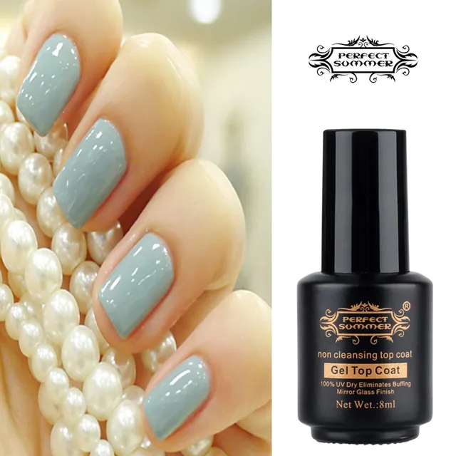 Perfect Summer Non Cleansing Mirror Gl Finish Cover No Sticky Perfect Summer Non Cleansing Mirror Gl Finish Cover No Sticky Nail Gel Shinning 8ml Top