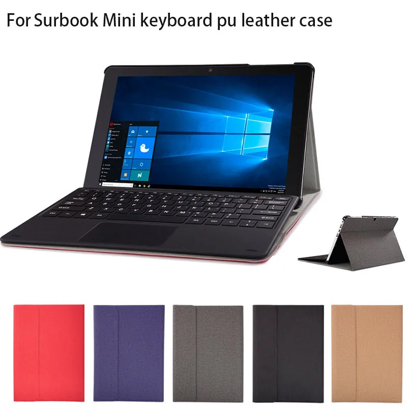 

high quality Case For CHUWI SurBook Mini 10.8 inch keyboard pu leather case