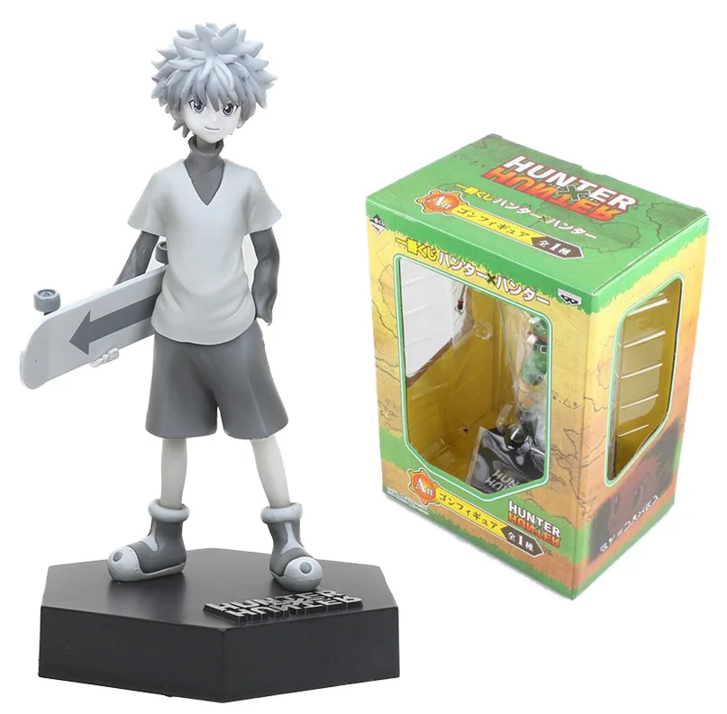 Картонная Игрушка Hunter X игрушки Gon Freecss ПВХ экшн фигурки Killua Tsuioku коллекционные