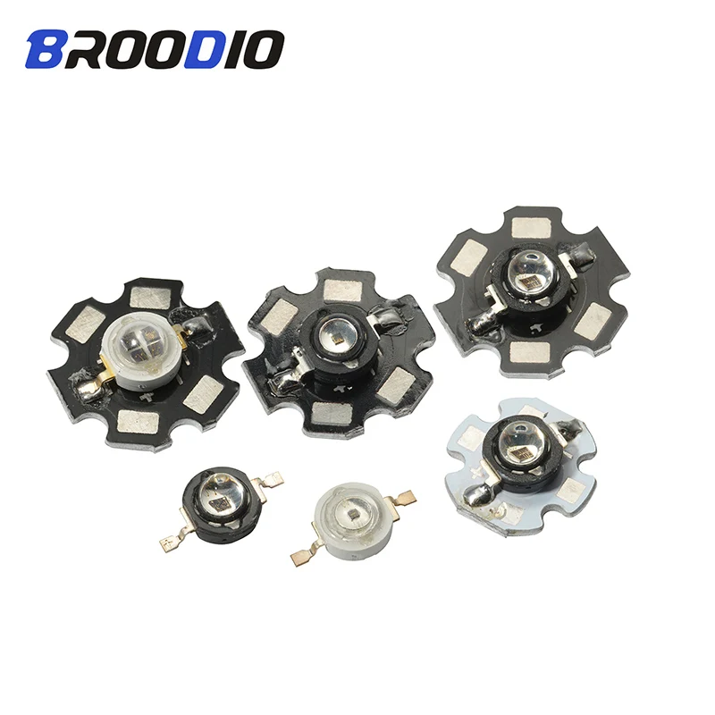 

5pcs LED Lamp Lights Diode High Power Chip 1W 3W IR 850nm Infrared Bulb Lighting Lampara Beam Flood Spotlight 1Watt LED Star DIY