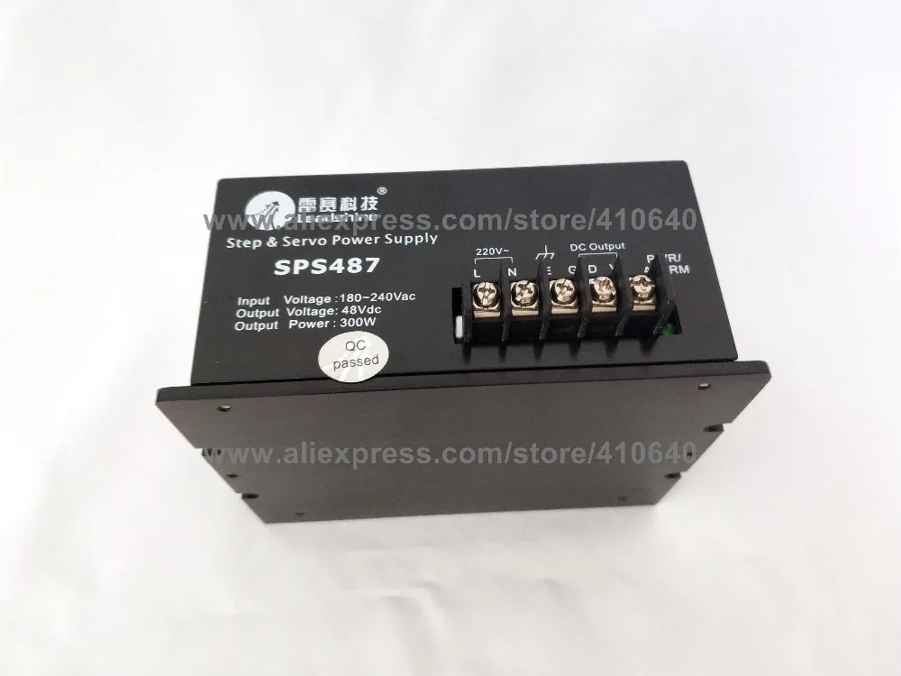 Leadshine SPS487 ультра компактный 48 VDC/7A нерегулируемый выключатель Питание с 180 250 В