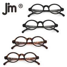 JM набор из 4 круглые очки для чтения весна петли читателей Для мужчин Для женщин очки для чтения