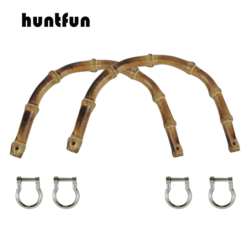 

New real bamboo handle with Silver buckles for o bag for classic mini big obag for o chic for huntfunbag women handbag
