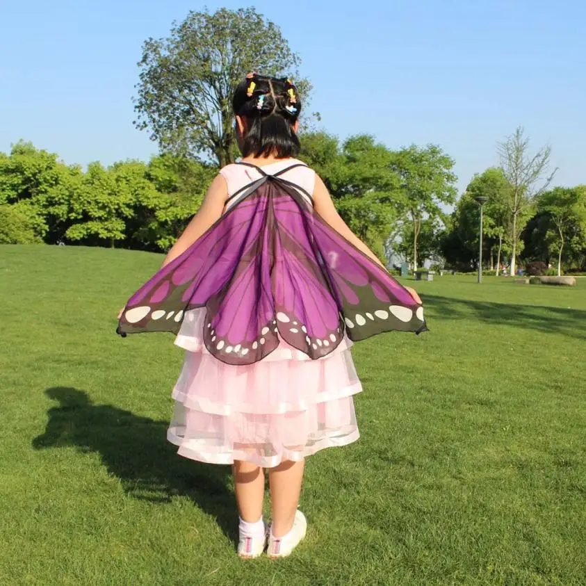 5 2018 Новая мода Droppship детская обувь для мальчиков девочек в богемном стиле бабочка шаль с принтом пашмины костюм аксессуар