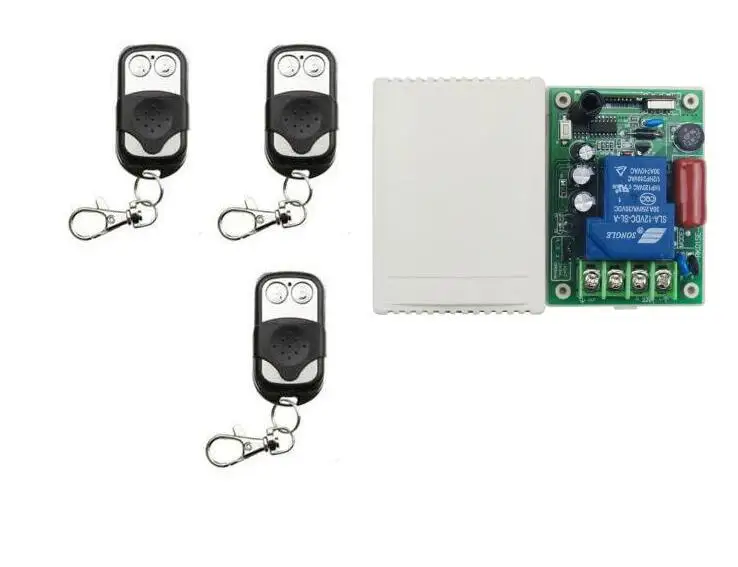 

RF 433M AC 220V 30A Garage/Roller/Sliding Gate Door Motor Wireless Remote Control Switch,Relay Switch,Rf Remote Control Receiver