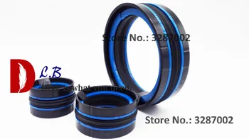 

Double-acting DAS 20 - DAS 32 Polyester elastomer back up rings with rubber NBR with POM wear guide ring components compact ring
