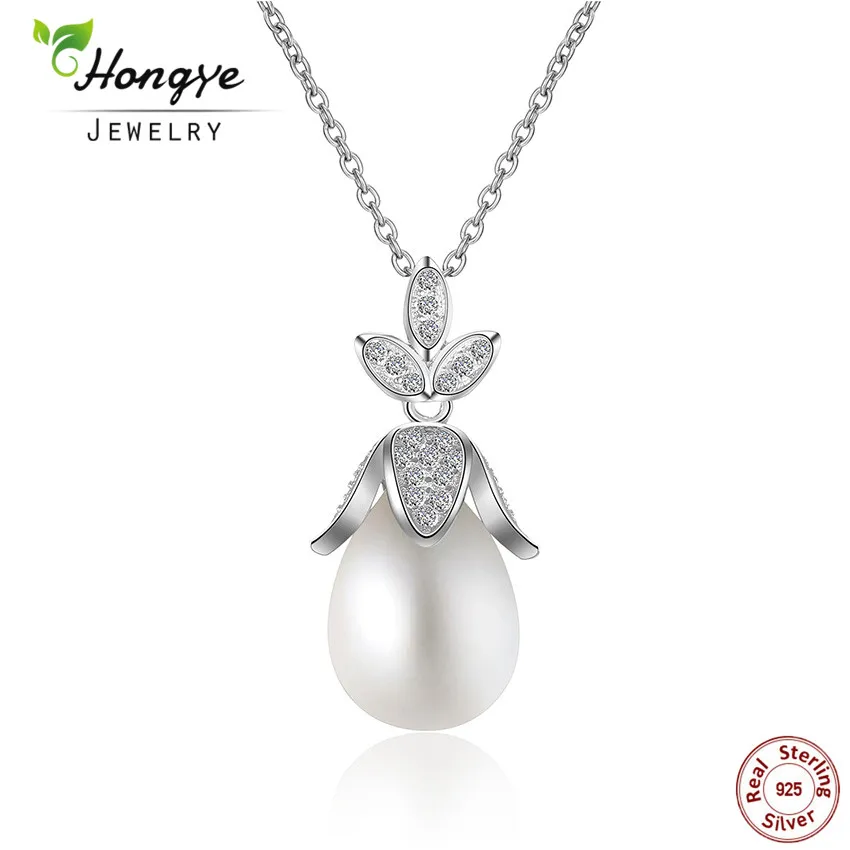 Женское ожерелье из серебра 925 пробы с натуральным жемчугом|necklace brand|necklace