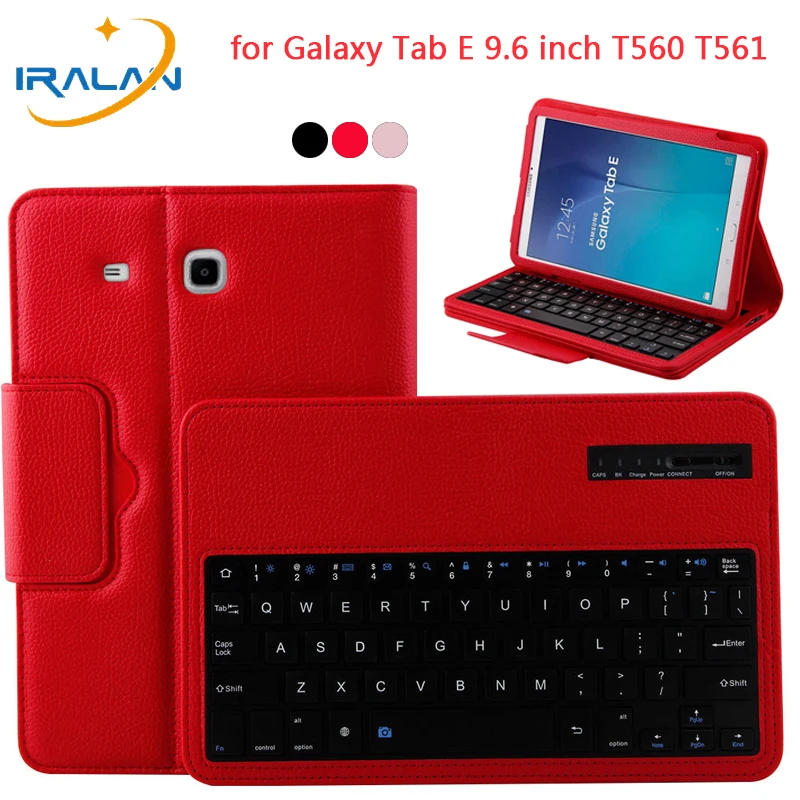 Съемный беспроводной Чехол для клавиатуры Bluetooth Samsung Galaxy Tab E 9 6 дюймов T560 T561