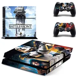 Игра Star Wars: Battlefront ps 4 Стикеры PS4 кожи для Sony PS4 Игровые приставки 4 и 2 контроллера