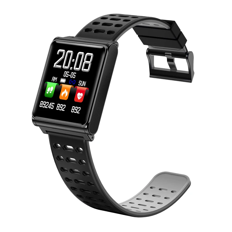 

TENACHI Waterproof Smart Fitness Bracelet with Step Counter Calorie Counter, iOS and Android Smart Watch
